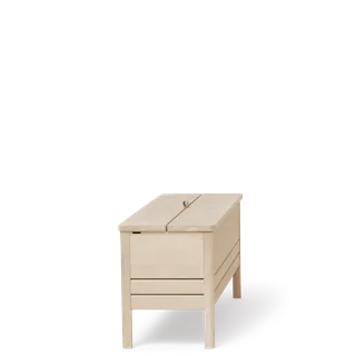 A Line Storage Bench 111 von Form & Refine in White Oak – Produktfoto 2 von 3