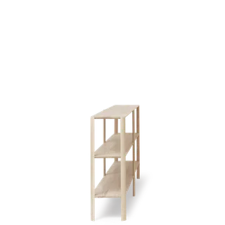 Leaf Shelf 2×3 van Form & Refine in White Oak – productfoto 1 van 3