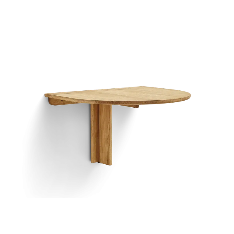 Trefoil Folding Wall Table, Oak by Form & Refine – product photo 1 of 3