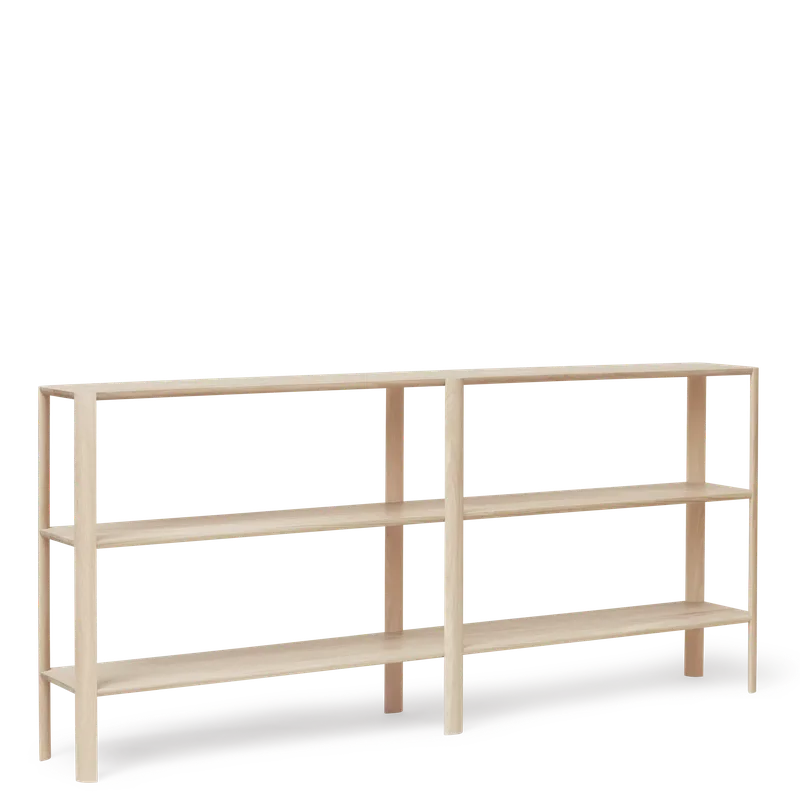 Leaf Shelf 2×3 van Form & Refine in White Oak – productfoto 2 van 3