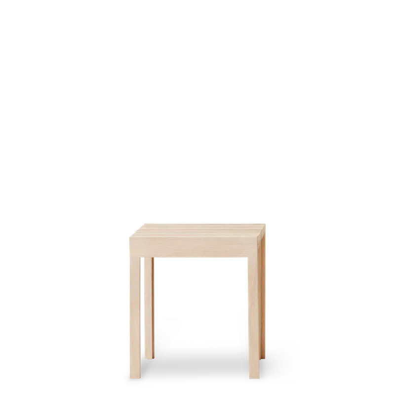 Lightweight Stool van Form & Refine in White Oak – productfoto 3 van 3