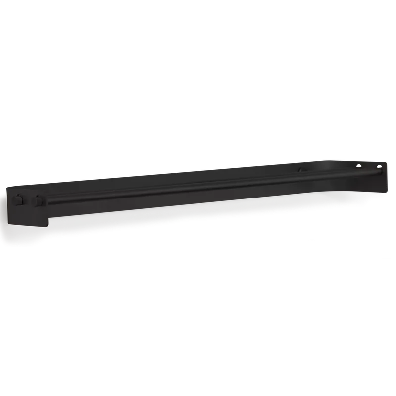 Arc Towel Bar Double, Black by Form & Refine – product photo 2 of 2