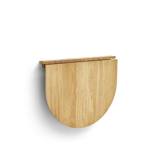 Trefoil Folding Wall Table, Oak by Form & Refine – product photo 2 of 3