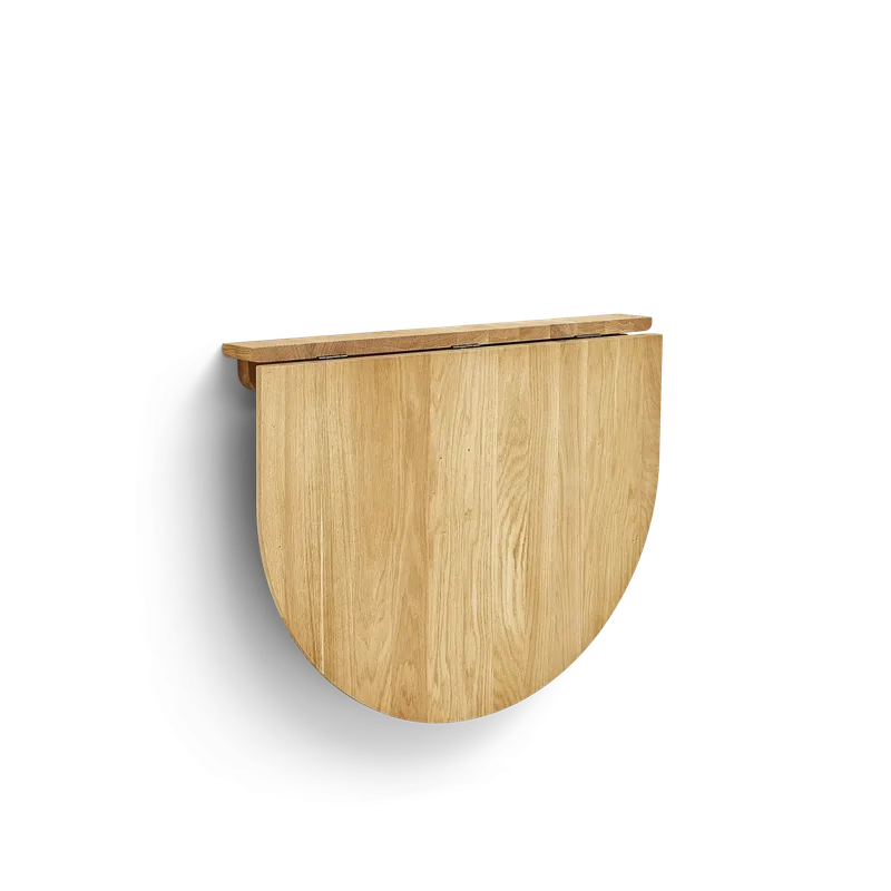 Trefoil Folding Wall Table, Oak by Form & Refine – product photo 2 of 3
