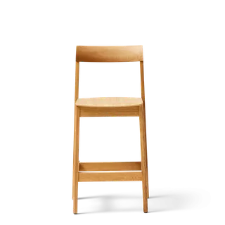 Blueprint Bar Chair 65 van Form & Refine in Oak – productfoto 5 van 5