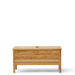 A Line Storage Bench 90 by Form & Refine in Oak – product photo 4 of 4
