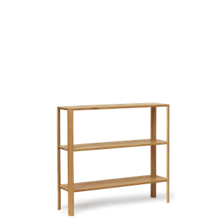 Leaf Shelf 1×3 van Form & Refine in Oak – productfoto 1 van 3
