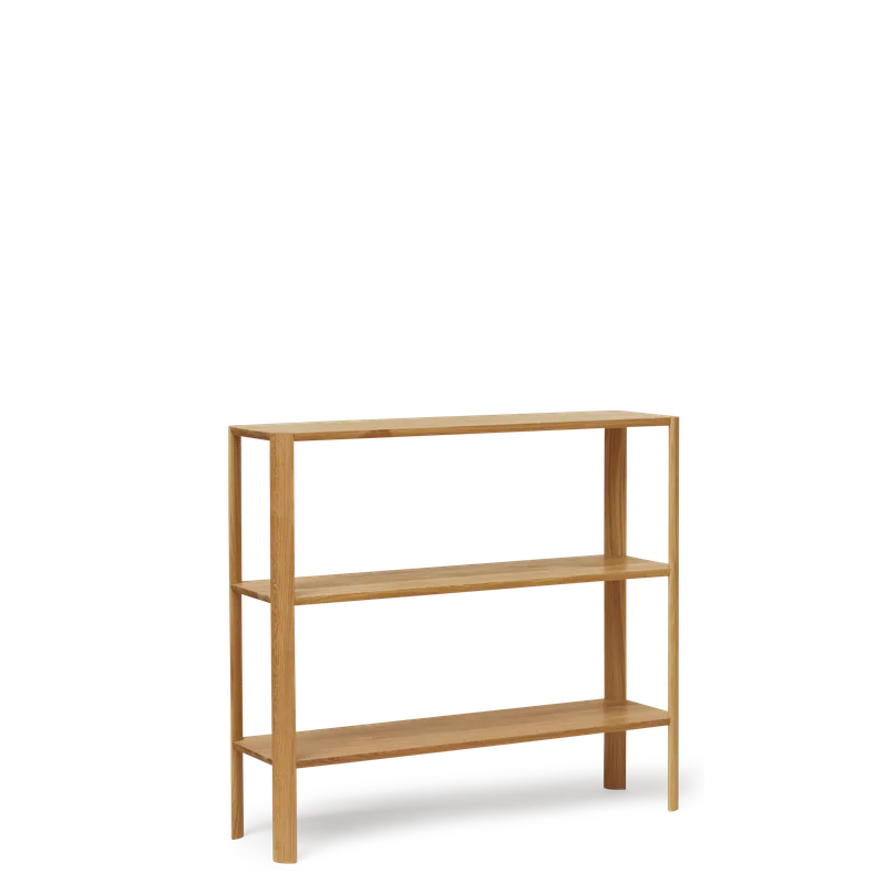 Leaf Shelf 1×3 van Form & Refine in Oak – productfoto 1 van 3