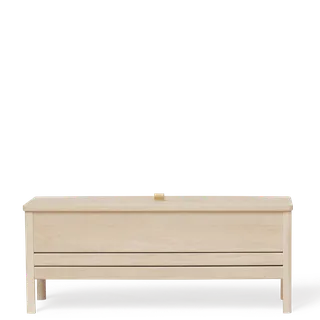 A Line Storage Bench 111 von Form & Refine in White Oak – Produktfoto 3 von 3