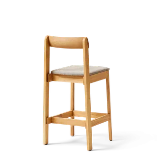 Blueprint Bar Chair 65 van Form & Refine in Oak Hallingdal – productfoto 4 van 4