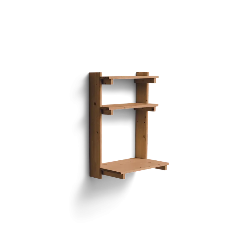 Beam Office Shelf 3 de Form & Refine en Deep Brown Pine – photo du produit 2 sur 2