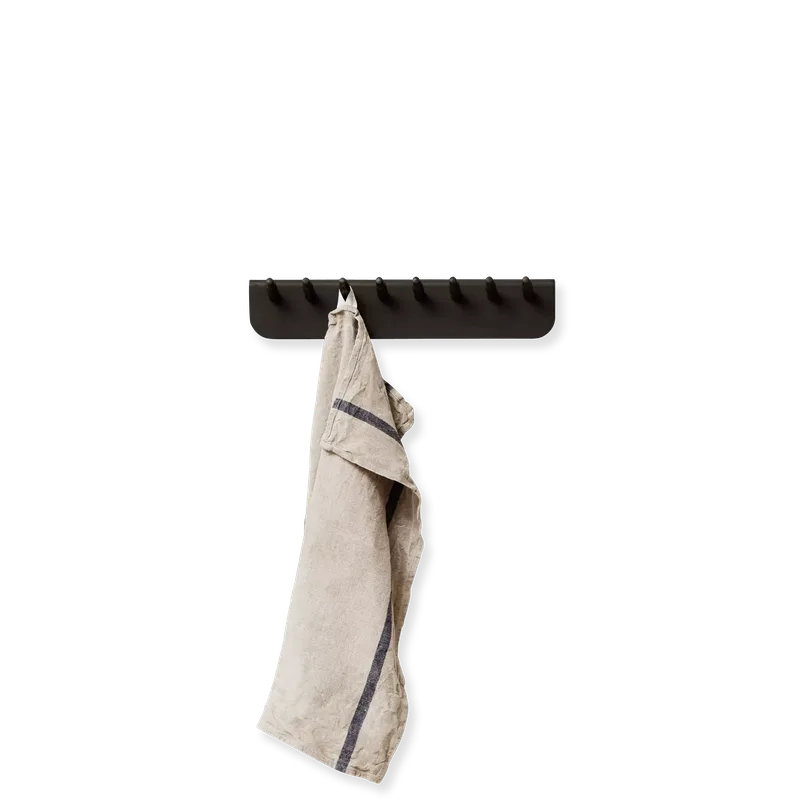 Echo Coat Rack 40 van Form & Refine in Black – productfoto 1 van 3