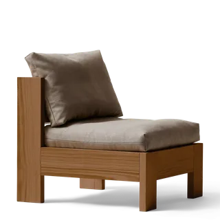 Icon Lounge Chair von Form & Refine in Deep Brown Pine – Produktfoto 2 von 5