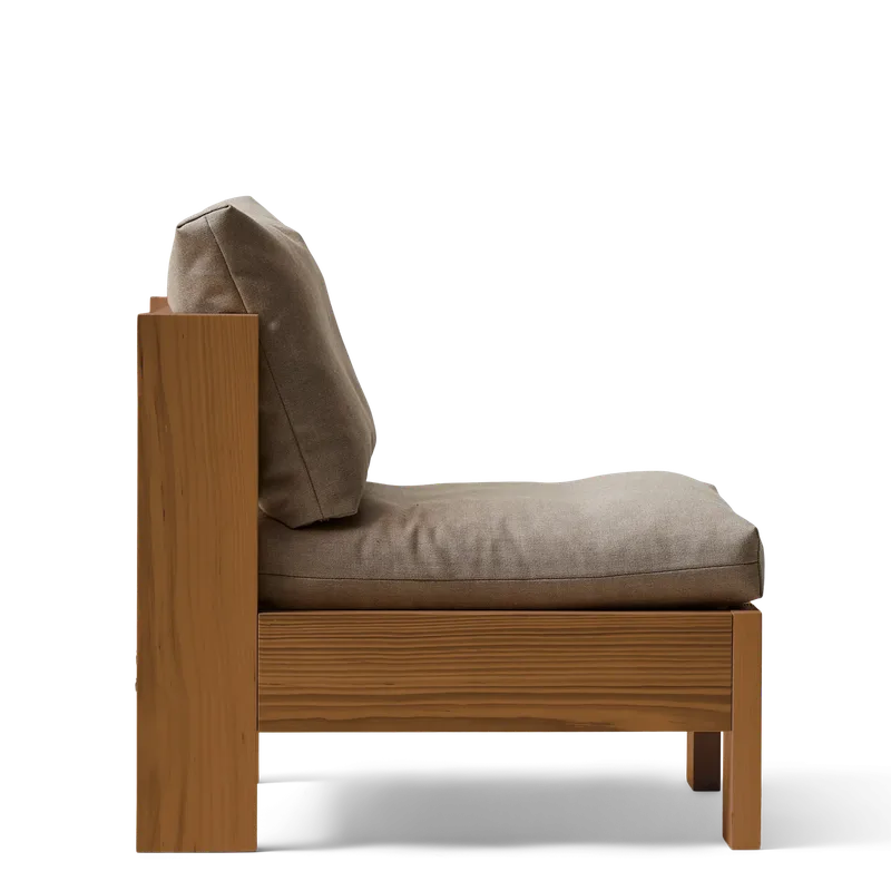 Icon Lounge Chair von Form & Refine in Deep Brown Pine – Produktfoto 3 von 5