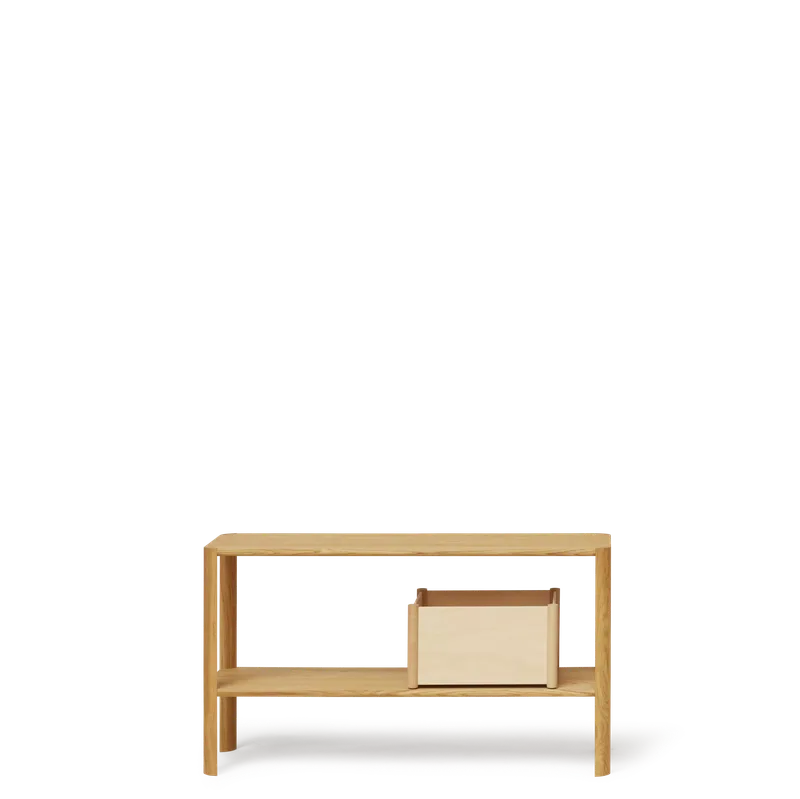 Leaf Shelf 1×2 van Form & Refine in Oak – productfoto 4 van 4