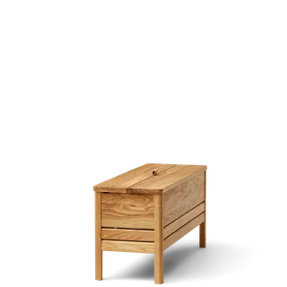 A Line Storage Bench 90 by Form & Refine in Oak – product photo 3 of 4