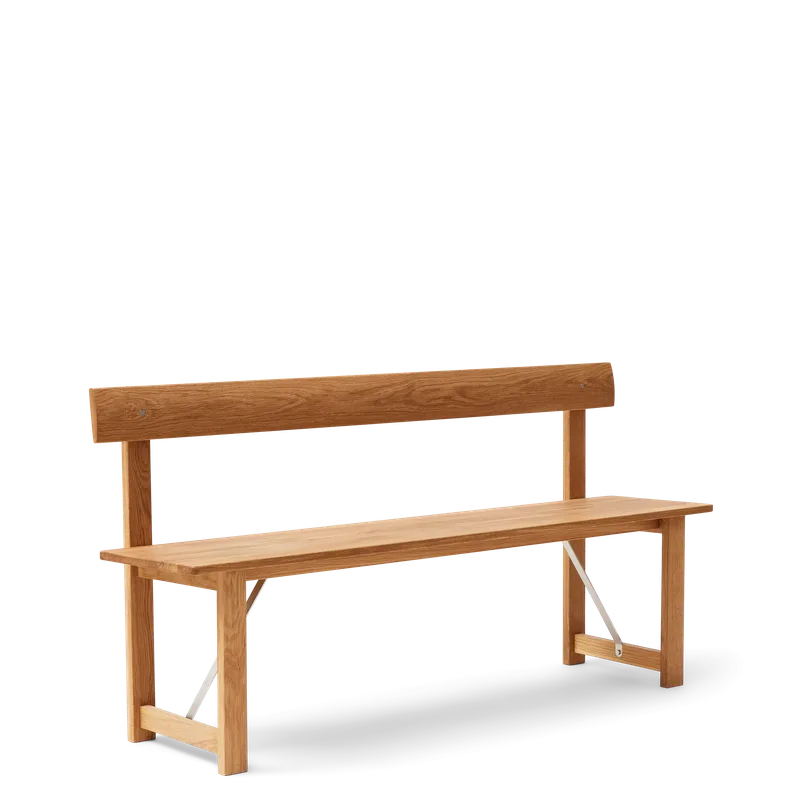Position Bench 155 von Form & Refine in Oak – Produktfoto 2 von 3