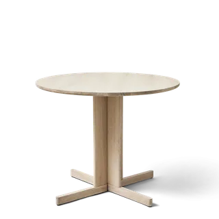 Trefoil Round Table Ø90 by Form & Refine in White Oak – product photo 3 of 3