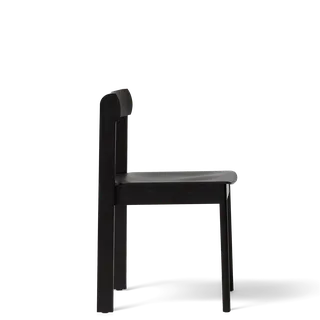 Blueprint Chair van Form & Refine in Black – productfoto 3 van 4