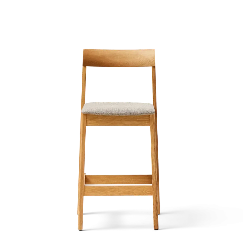 Blueprint Bar Chair 65 van Form & Refine in Oak Hallingdal – productfoto 1 van 4