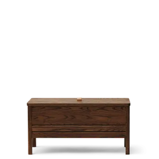 A Line Storage Bench 90 by Form & Refine in Smoked Oak – product photo 1 of 4