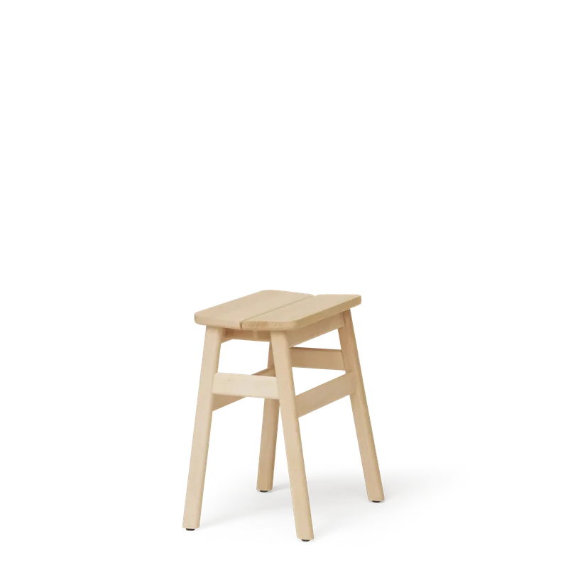Angle Stool 45 by Form & Refine in Beech – product photo 2 of 4