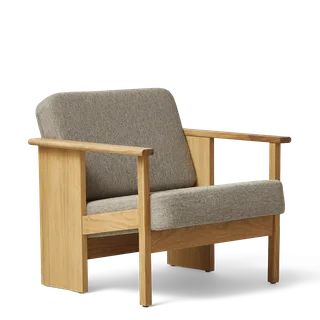 Block Lounge Chair von Form & Refine in Oak Hallingdal – Produktfoto 1 von 4