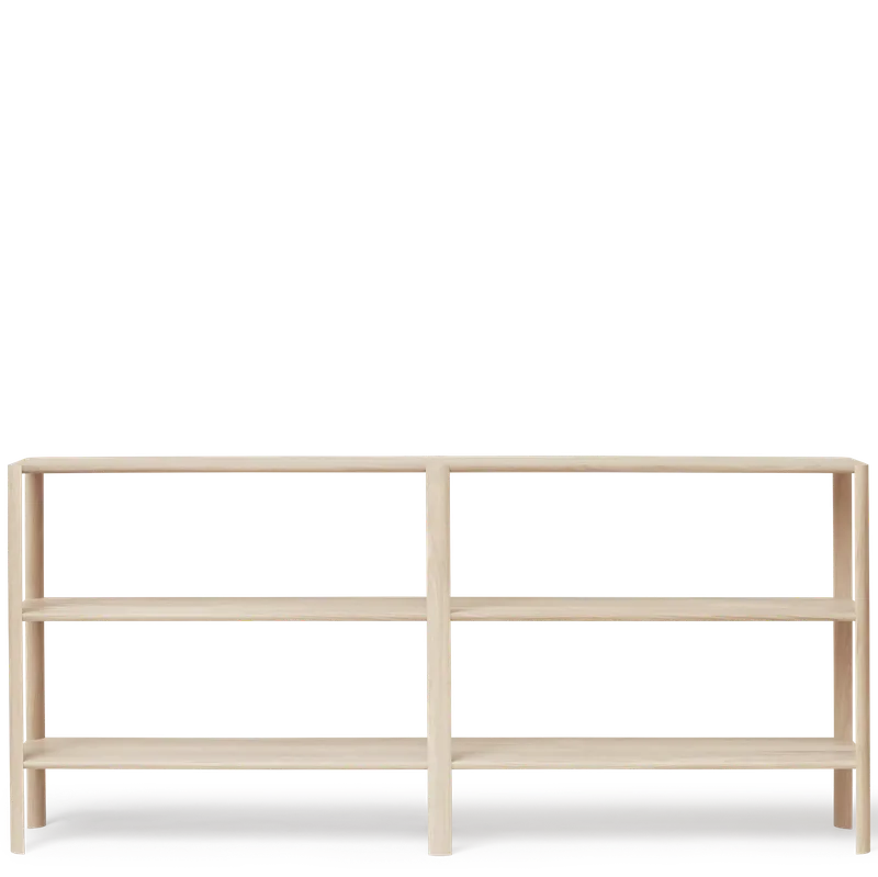 Leaf Shelf 2×3 van Form & Refine in White Oak – productfoto 3 van 3