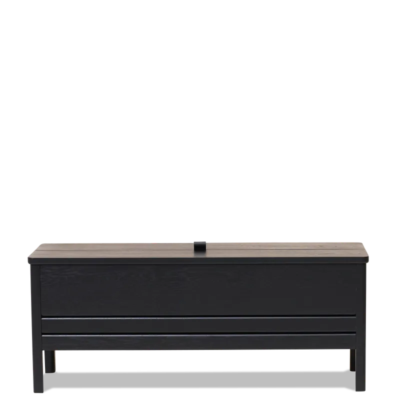 A Line Storage Bench 111 von Form & Refine in Black – Produktfoto 1 von 4