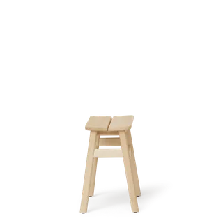Angle Stool 45 by Form & Refine in Beech – product photo 3 of 4