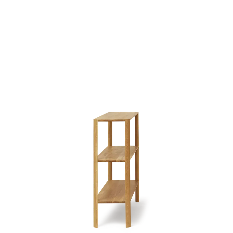 Leaf Shelf 1×3 van Form & Refine in Oak – productfoto 2 van 3
