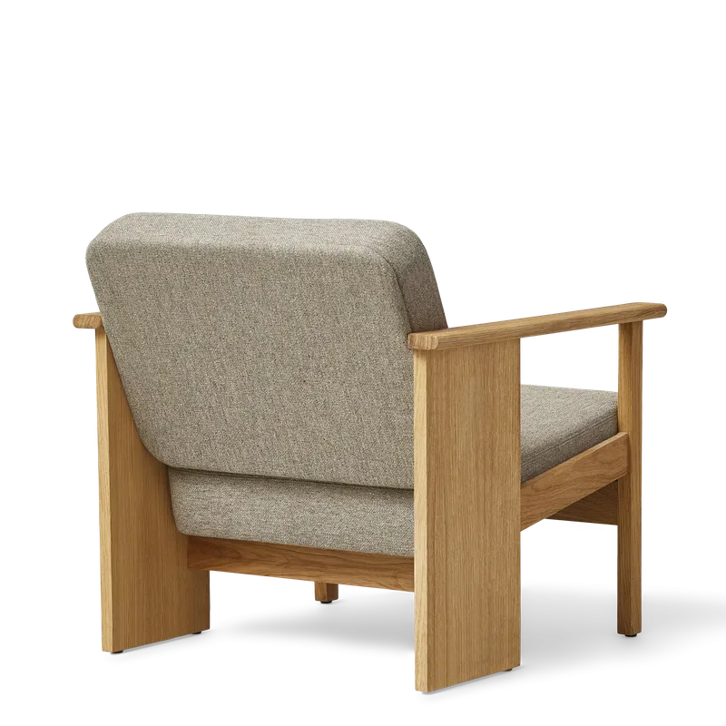 Block Lounge Chair von Form & Refine in Oak Hallingdal – Produktfoto 3 von 4