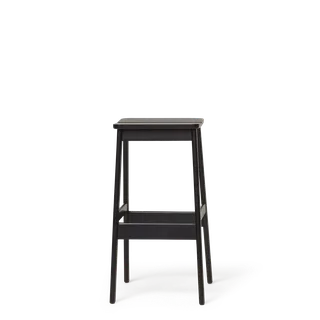 Angle Bar Stool 65 by Form & Refine in Black – product photo 4 of 4