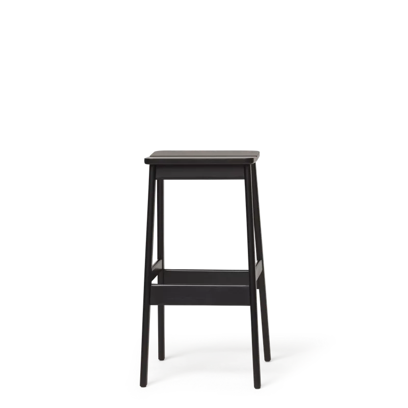 Angle Bar Stool 65 by Form & Refine in Black – product photo 4 of 4