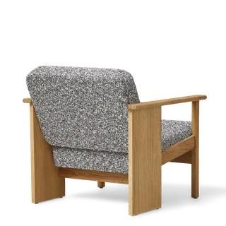 Block Lounge Chair von Form & Refine in Oak Zero – Produktfoto 3 von 4