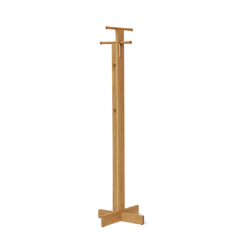 Foyer Coat Stand van Form & Refine in Oak – productfoto 3 van 3