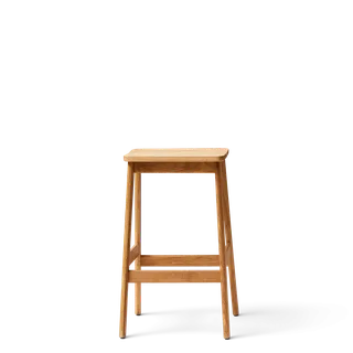 Angle Bar Stool 65 by Form & Refine in Oak – product photo 1 of 3