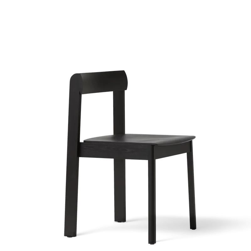 Blueprint Chair van Form & Refine in Black – productfoto 2 van 4