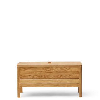 A Line Storage Bench 90 by Form & Refine in Oak – product photo 1 of 4