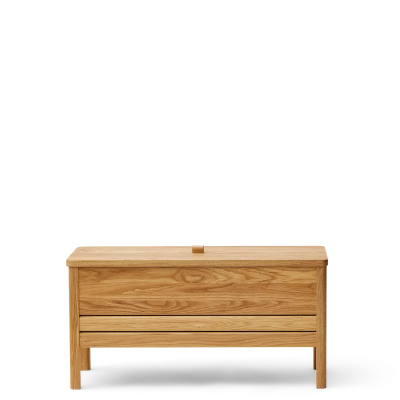 A Line Storage Bench 90 by Form & Refine in Oak – product photo 1 of 4