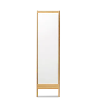 A Line Mirror by Form & Refine in Oak – product photo 2 of 2