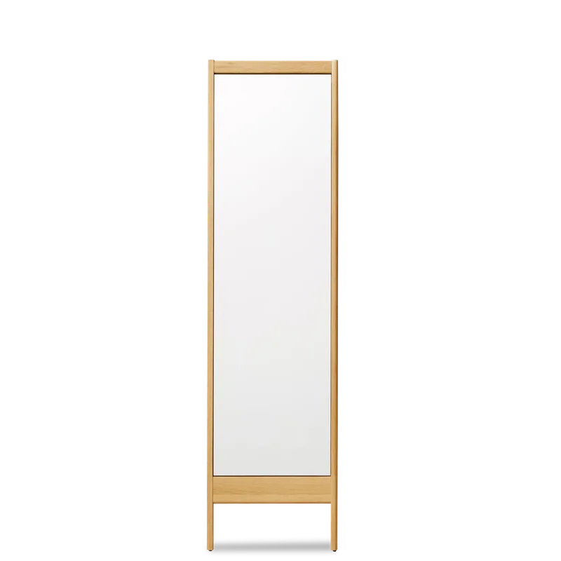 A Line Mirror by Form & Refine in Oak – product photo 2 of 2