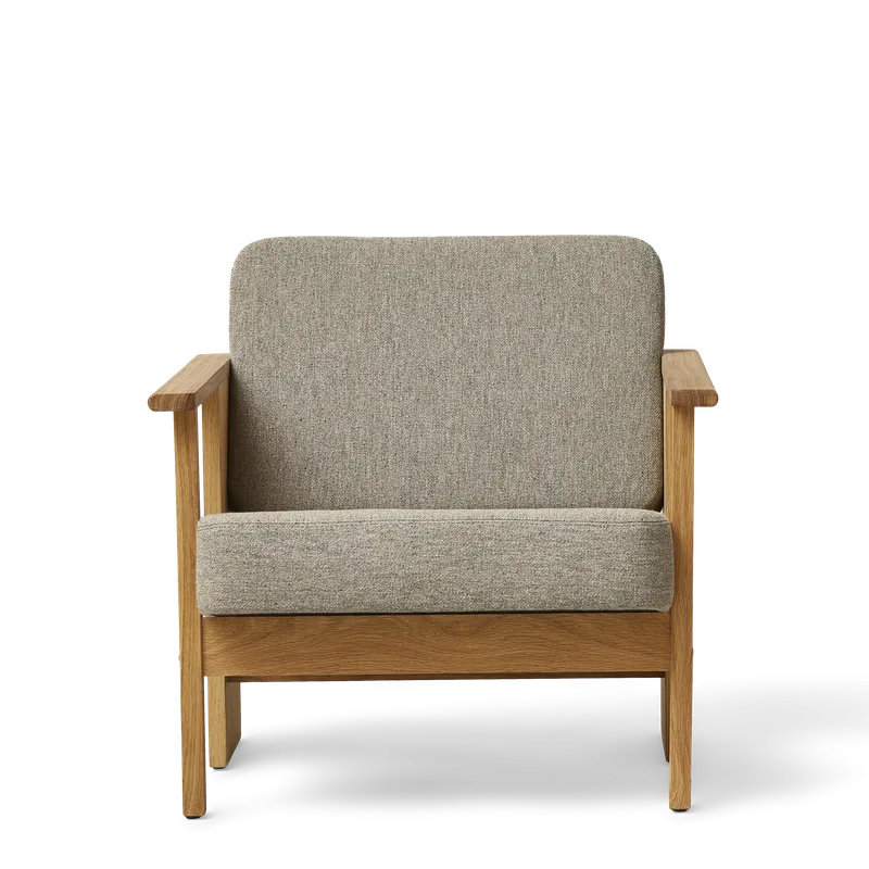 Block Lounge Chair von Form & Refine in Oak Hallingdal – Produktfoto 4 von 4