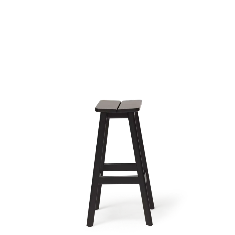 Angle Bar Stool 65 by Form & Refine in Black – product photo 3 of 4