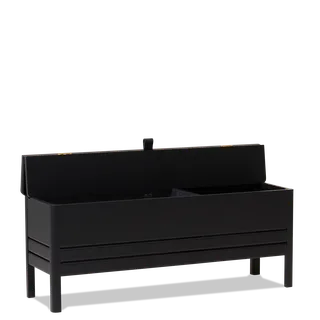 A Line Storage Bench 111 von Form & Refine in Black – Produktfoto 2 von 4