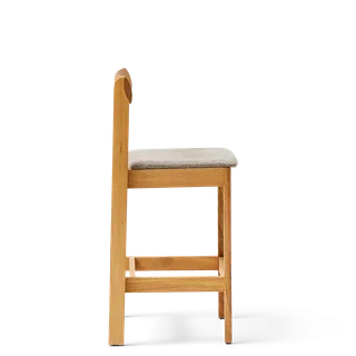 Blueprint Bar Chair 65 van Form & Refine in Oak Hallingdal – productfoto 3 van 4