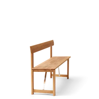 Position Bench 155 von Form & Refine in Oak – Produktfoto 3 von 3