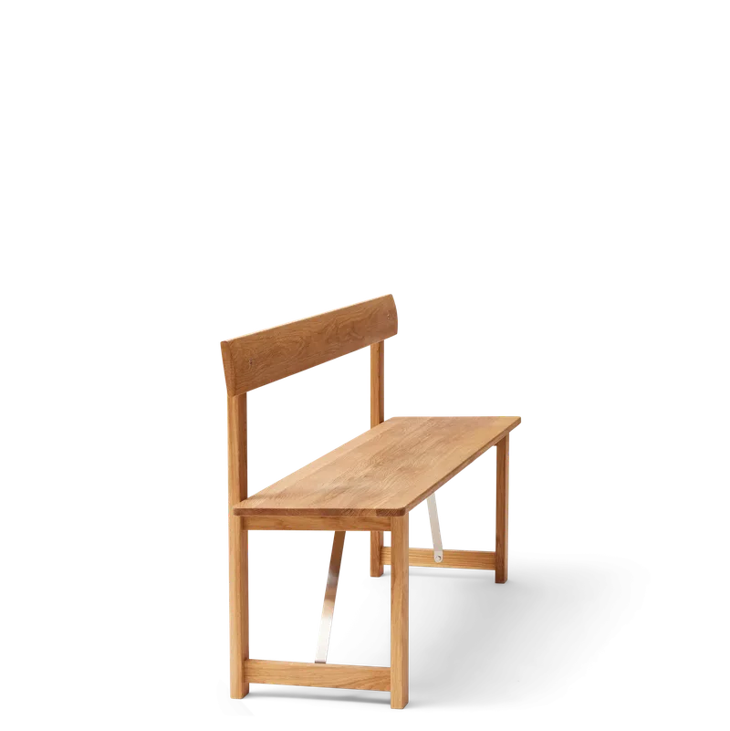 Position Bench 155 von Form & Refine in Oak – Produktfoto 3 von 3