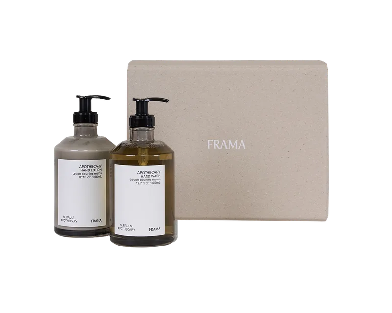 Gift Box: Hand Wash + Hand Lotion | Apothecary von FRAMA in Hand Wash + Hand Lotion, Apothecary – Produktfoto