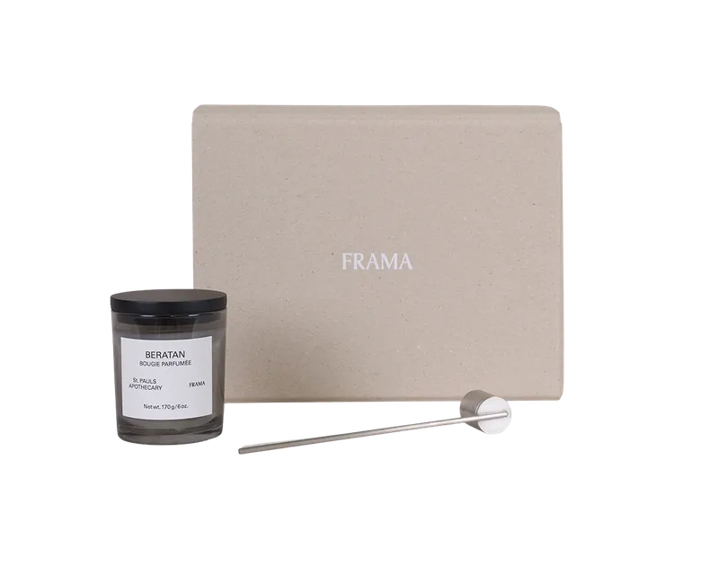 Gift Box: Scented Candle + Snuffer | Beratan von FRAMA in 170 g, Beratan – Produktfoto